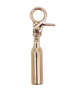 Çanta Aksesuar 7 mm Kancalı Kovan Light Gold Renk 1 Adet