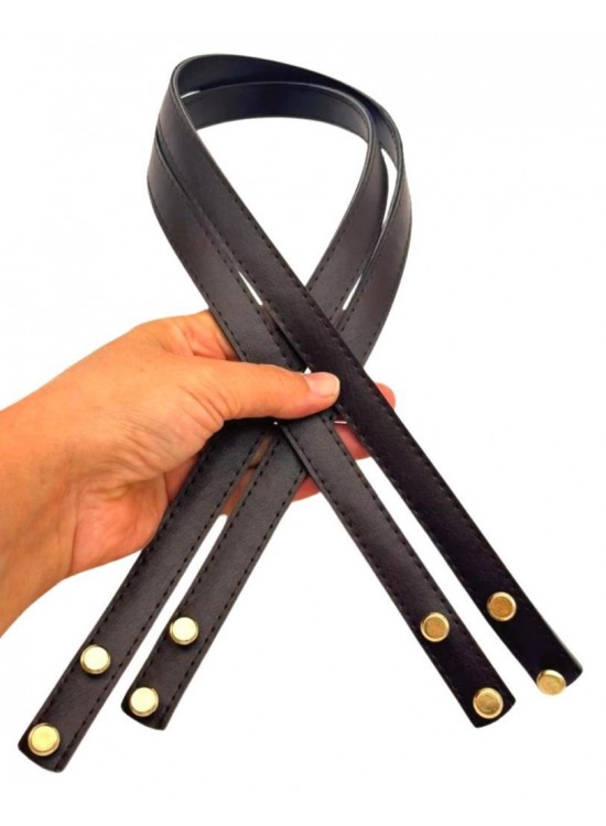 Çanta Aksesuar 70x1.8 cm Suni Deri Koyu Kahve Renk Vidalı Çanta Sapı Çanta Aksesuar 70x1.8 cm Suni Deri Koyu Kahve Renk Vidalı Çanta Sapı