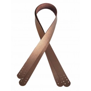 Çanta Aksesuar 70X2.4 Cm Tek Kat Suni Deri Bakır Renk Çift Sap