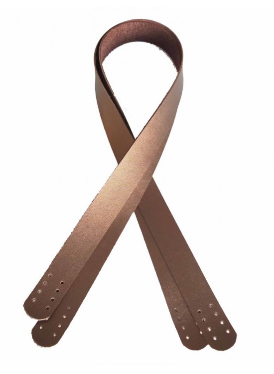 Çanta Aksesuar 70X2.4 Cm Tek Kat Suni Deri Bakır Renk Çift Sap Çanta Aksesuar 70X2.4 Cm Tek Kat Suni Deri Bakır Renk Çift Sap