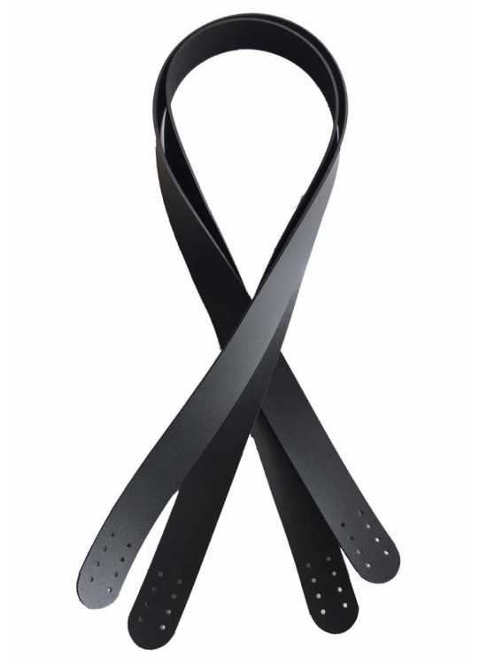 Çanta Aksesuar 70X2.4 Cm, Tek Kat Suni Deri Siyah Renk Çift Sap Çanta Aksesuar 70X2.4 Cm, Tek Kat Suni Deri Siyah Renk Çift Sap