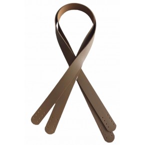 Çanta Aksesuar 70X2.4 Cm, Tek Kat Suni Deri Vizon Renk Çift Sap