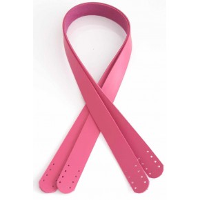 Çanta Aksesuar 70X2.5 Cm, Fuşya Suni Deri Çanta Sapı