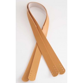 Çanta Aksesuar 70X2.5 Cm, Hardal Suni Deri Çanta Sapı