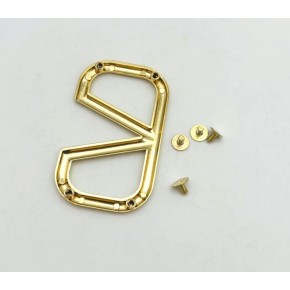 Çanta Aksesuar 7x4 Cm V Model Çanta Plakası