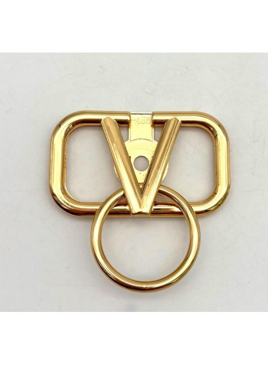 Çanta Aksesuar 7x7 Cm Light Gold V Marka Kilit