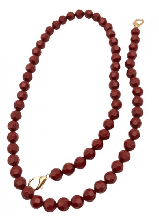 Çanta Aksesuar 80 Cm Bordo Renk Çanta Sapı Kancalı Light Gold Metalli Çanta Aksesuar 80 Cm Bordo Renk Çanta Sapı Kancalı Light Gold Metalli