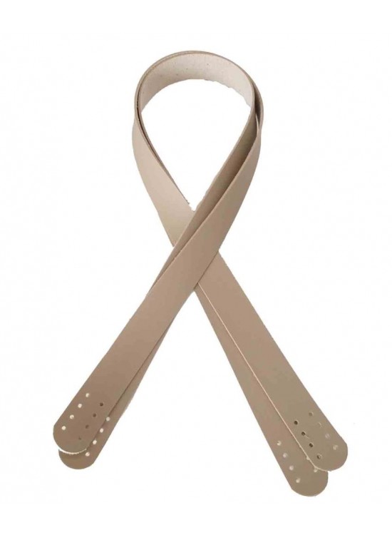 Çanta Aksesuar 80X2.4 Cm Bej Renk Suni Deri Çanta Sapı