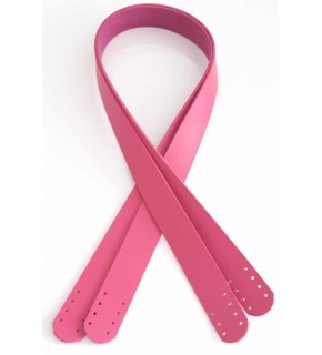 Çanta Aksesuar 80X2.4 Cm, Fuşya Suni Deri Çanta Sapı