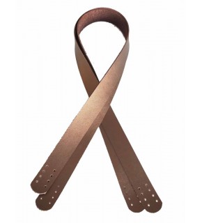 Çanta Aksesuar 80X2.4 Cm Tek Kat Suni Deri Bakır Renk Çift Sap