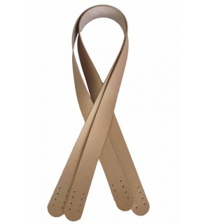 Çanta Aksesuar 80X2.4 Cm, Tek Kat Suni Deri Gold Renk Çift Sap