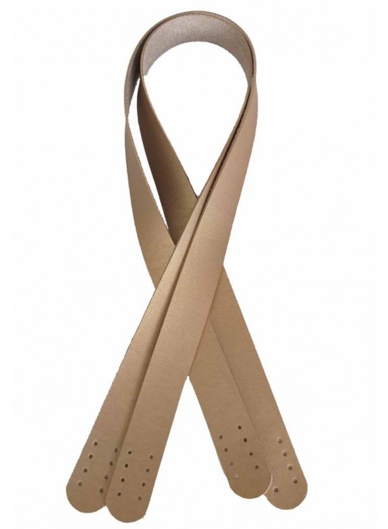 Çanta Aksesuar 80X2.4 Cm, Tek Kat Suni Deri Gold Renk Çift Sap Çanta Aksesuar 80X2.4 Cm, Tek Kat Suni Deri Gold Renk Çift Sap