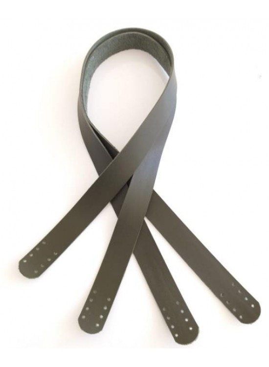 Çanta Aksesuar 80x2.4 Cm Tek Kat Suni Deri Haki Renk Çift Sap Çanta Aksesuar 80x2.4 Cm Tek Kat Suni Deri Haki Renk Çift Sap