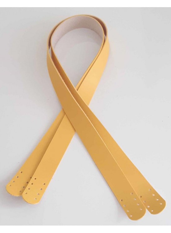Çanta Aksesuar 80X2.5 Cm, Sarı Renk Suni Deri Çanta Sapı Çanta Aksesuar 80X2.5 Cm, Sarı Renk Suni Deri Çanta Sapı