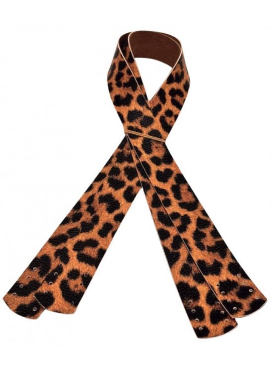 Çanta Aksesuar 80x3 cm Suni Deri Leopar Renk Çift Çanta Sapı Çanta Aksesuar 80x3 cm Suni Deri Leopar Renk Çift Çanta Sapı