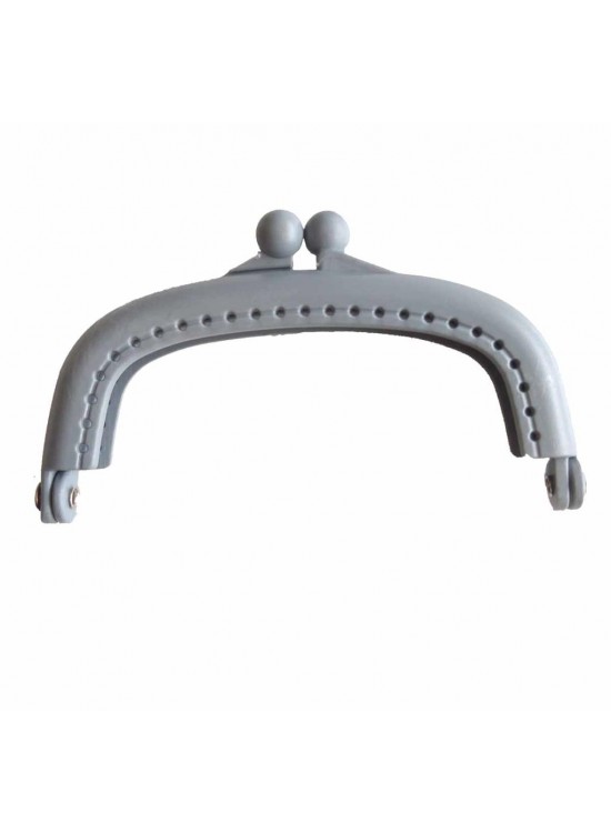 Çanta Aksesuar 9 Cm Plastik Cüzdan Klipsi Gri Pc21