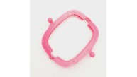 Çanta Aksesuar 9 cm Plastik Cüzdan Klipsi Koyu Pembe Renk