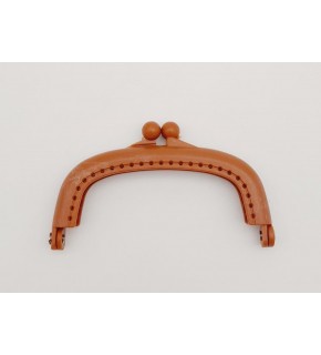 Çanta Aksesuar 9 cm Plastik Cüzdan Klipsi Taba Renk