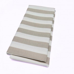 Çanta Aksesuar 90x50 cm Duck Astarlık Kumaş Açık Vizon Çizgili