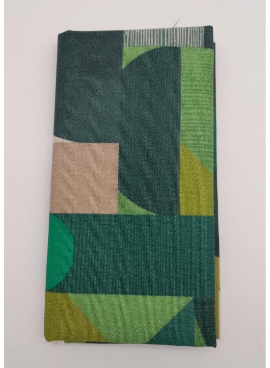 Çanta Aksesuar 90X50 Cm Duck Astarlık Kumaş Geometrik Desen No:09