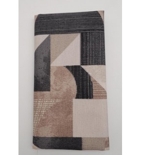 Çanta Aksesuar 90X50 Cm Duck Astarlık Kumaş Geometrik Desen No:10