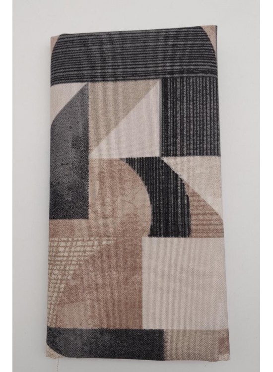 Çanta Aksesuar 90X50 Cm Duck Astarlık Kumaş Geometrik Desen No:10