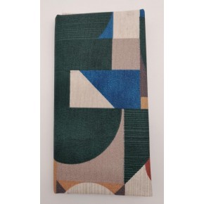 Çanta Aksesuar 90X50 Cm Duck Astarlık Kumaş Geometrik Desen No:11