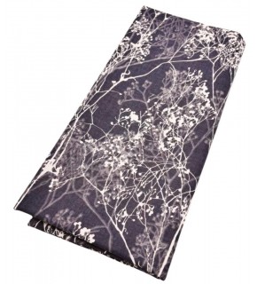 Çanta Aksesuar 90x50 cm Duck Astarlık Kumaş Gri Ağaç  Desen