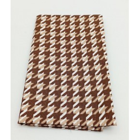 Çanta Aksesuar 90X50 Cm Duck Astarlık Kumaş Kaz Ayağı Desen No:04