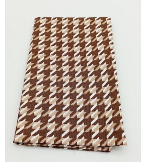 Çanta Aksesuar 90X50 Cm Duck Astarlık Kumaş Kaz Ayağı Desen No:04