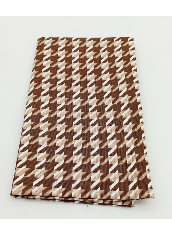 Çanta Aksesuar 90X50 Cm Duck Astarlık Kumaş Kaz Ayağı Desen No:04