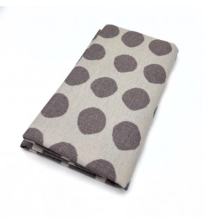 Çanta Aksesuar 90x50 cm Duck Astarlık Kumaş Vizon Büyük Puantiye