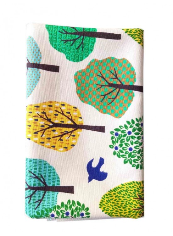 Çanta Aksesuar 90X50 Cm Duck Astarlık Kumaş Yeşil Üç Ağaç