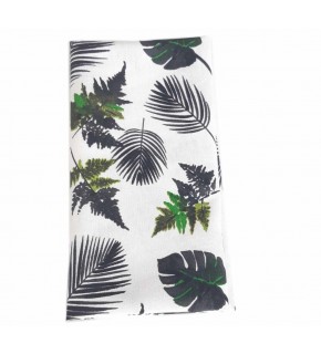 Çanta Aksesuar 90X50 Cm Duck Kumaş Astarlık Farklı Yaprak Desen