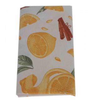 Çanta Aksesuar 90X50 Cm Duck Kumaş Astarlık Limon Desen