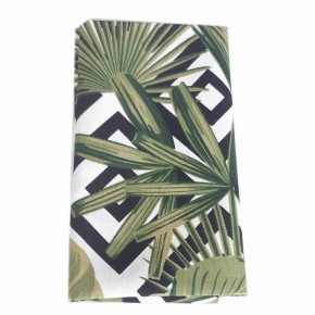 Çanta Aksesuar 90X50 Cm Duck Kumaş Astarlık Siyah Kare Zemin Desen