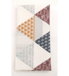 Çanta Aksesuar 90X50 Cm Duck Kumaş Astarlık Üçgen Desen