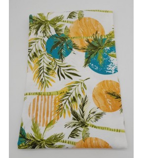 Çanta Aksesuar 95X50 Cm Duck Astarlık Kumaş Palmiye Desenli