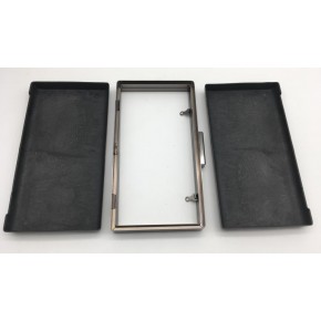 Çanta Aksesuar Abiye Çanta Kalıbı 2 Füme Metal