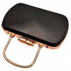 Çanta Aksesuar Abiye Çanta Kalıbı Light Gold Metalli  (No:52)