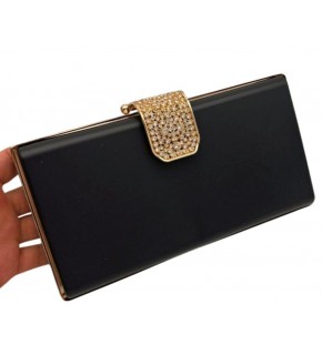 Çanta Aksesuar Abiye Çanta Kalıbı Taşlı Kapak  Model Light Gold  Metalli