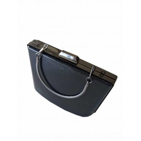 Çanta Aksesuar Abiye Çanta Kalıbı Tutma Saplı Füme Metalli