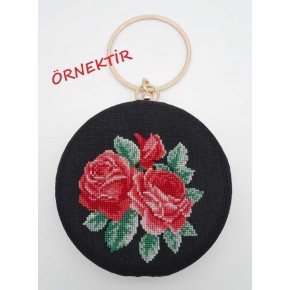 Çanta Aksesuar Abiye Çanta Kalıbı Tutma Saplı Light Gold Metalli