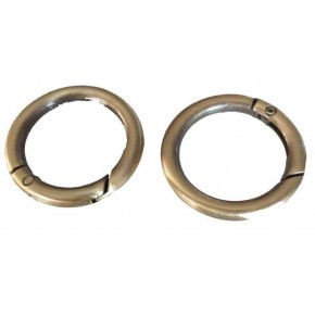 Çanta Aksesuar Açık Antik Yaylı Halka 2'Li