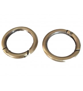 Çanta Aksesuar Açık Antik Yaylı Halka 2'Li