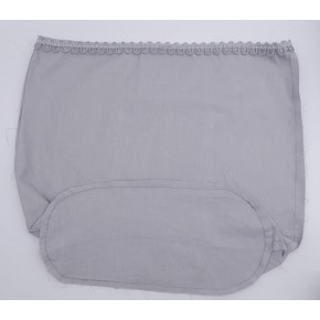 Çanta Aksesuar Açık Gri 25X12 Cm Oval Tabanlı Dikilmiş Fermuarsız Astar