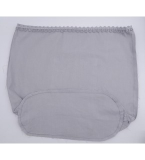 Çanta Aksesuar Açık Gri 25X12 Cm Oval Tabanlı Dikilmiş Fermuarsız Astar