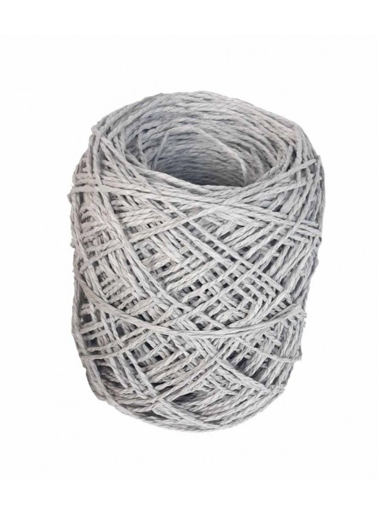 Çanta Aksesuar Açık Gri 50 Gr Sarılmış Kağıt İp Çanta Aksesuar Açık Gri 50 Gr Sarılmış Kağıt İp