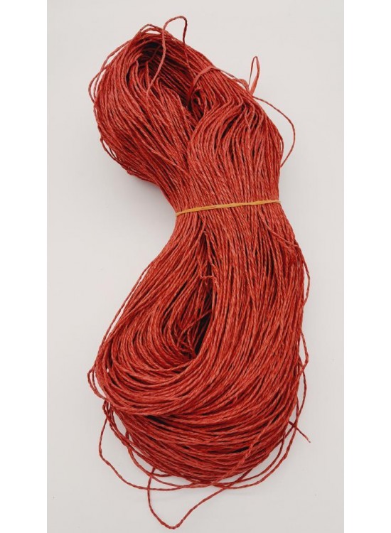 Çanta Aksesuar Açık Kırmızı Renk Kağıt İp 340 Gr