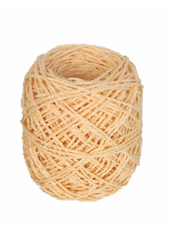 Çanta Aksesuar Açık Sarı 50 Gr Sarılmış Kağıt İp